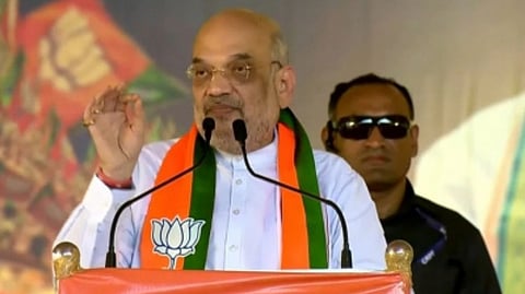 Union minister of Home affairs Amit Shah