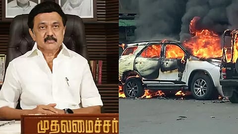 Chief Minister M K Stalin; Visuals from Manipur