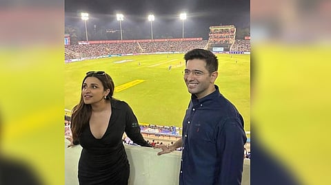 Actor Parineeti Chopra and AAP leader Raghav Chadha