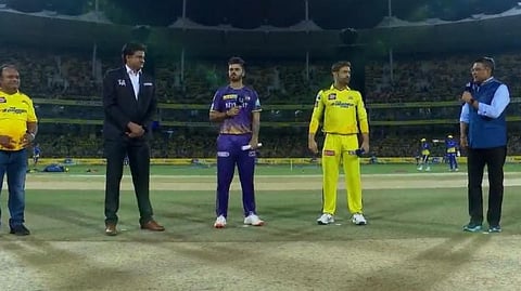 CSK won the toss and chose to bat