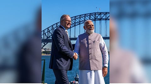 Prime Minister Anthony Albanese and Prime Minister Narendra Modi