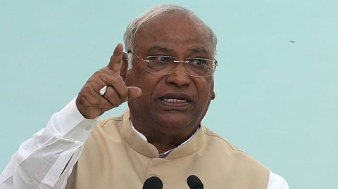 Congress president Mallikarjun Kharge