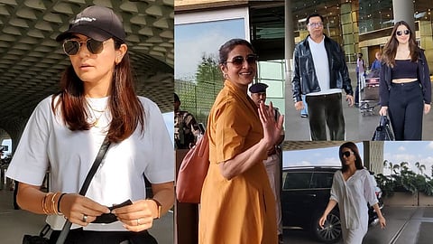 Celebs spotted at Mumbai airport