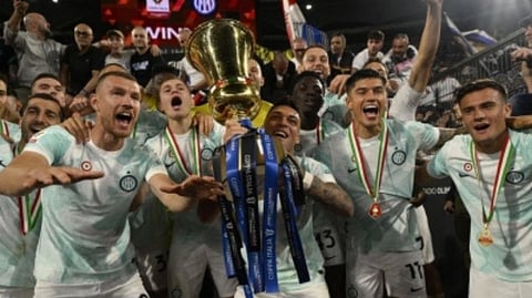 Inter Milan retains their Coppa Italia title