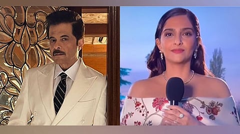 Anil Kapoor and Sonam Kapoor
