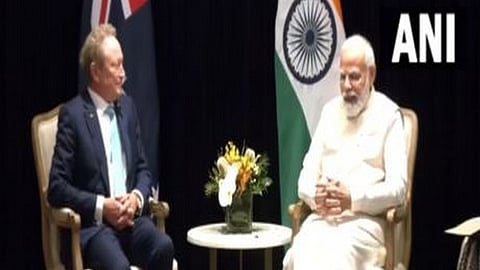 PM Modi meets meets Australian businessman Andrew Forrest in Sydney