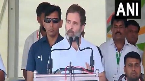 Congress leader Rahul Gandhi