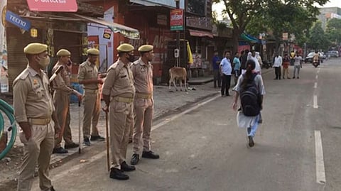 Visuals from ward no 53 trans Yamuna polling station 151.