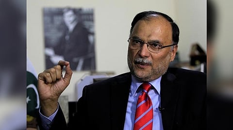 Pakistan's Planning and Development Minister Ahsan Iqbal