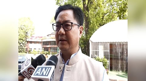 Union Law Minister Kiren Rijiju