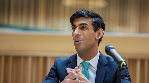 British Prime Minister Rishi Sunak