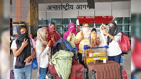 15 stranded Indian women back from Oman