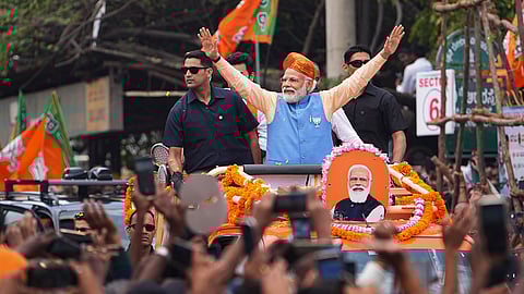 Prime Minister Narendra Modi in Karnataka on Saturday