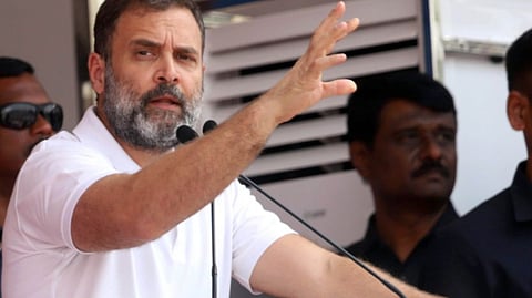 Former Congress president Rahul Gandhi