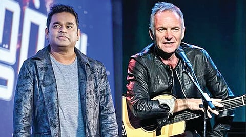 AR Rahman; Sting