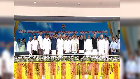 Congress MLAs sworn in as ministers in state cabinet