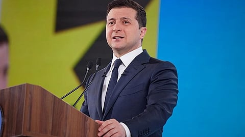 Ukrainian President Volodymyr Zelenskyy