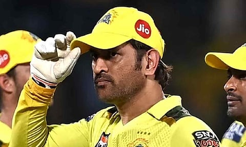 Chennai Super Kings captain Mahendra Singh Dhoni