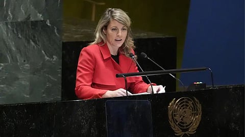 Canadian Foreign Minister Melanie Joly