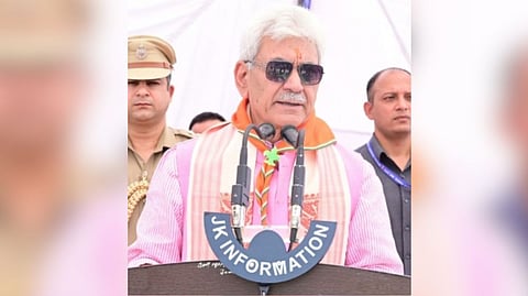 Jammu and Kashmir Lieutenant Governor Manoj Sinha
