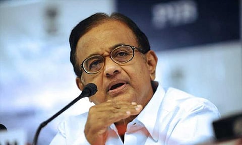 senior Congress leader P. Chidambaram