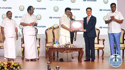 Hyundai signs MOU with Guidance Tamil Nadu on Thursday