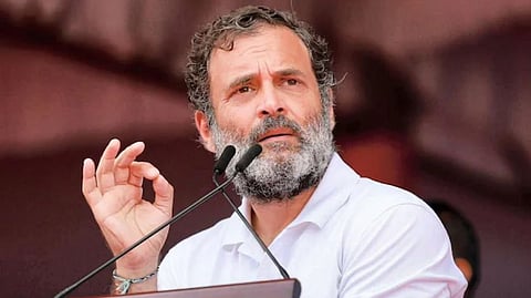 Congress leader Rahul Gandhi