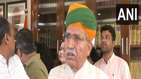 Arjun Ram Meghwal soon after his appointment as Law minister