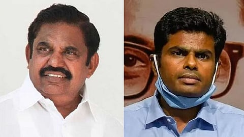 Edappadi K Palaniswami; K Annamalai