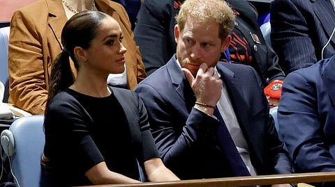 Meghan with Harry