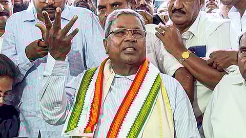 Congress leader Siddaramaiah