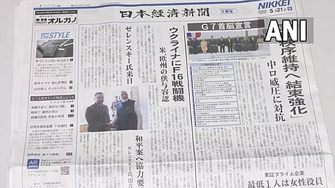 Japanese newspapers flooded with Prime Minister Narendra Modi's meeting with Ukrainian President Volodymyr Zelenskyy during the G7 Summit