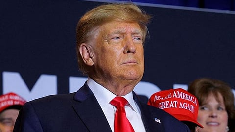 Former US President Donald Trump