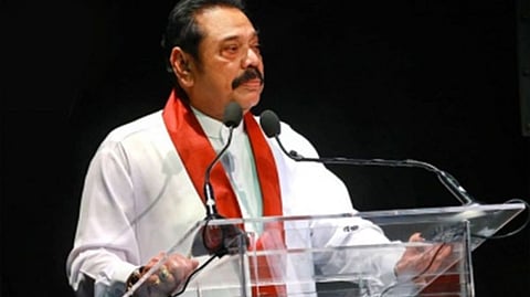 Former Sri Lanka PM Mahinda Rajapaksa