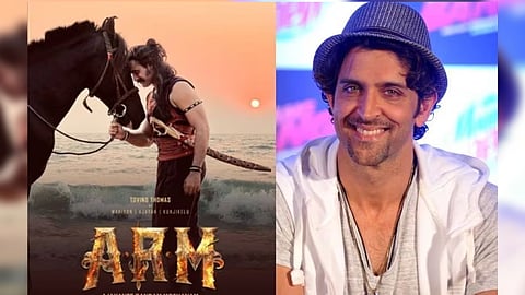 (L-R): Ajayante Randam Moshanam (ARM) poster; Hrithik Roshan