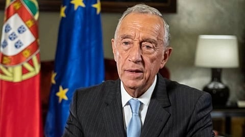 Portuguese President Marcelo Rebelo de Sousa