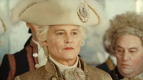 Johnny Depp in 'Jeanne du Barry'