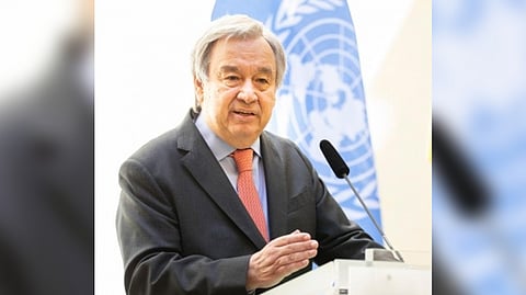 United Nations Secretary-General Antonio Guterres