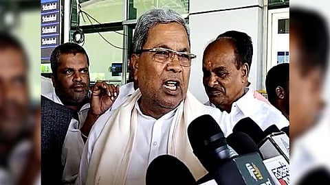 Congress leader Siddaramaiah