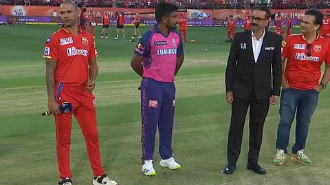RR won the toss and chose to bowl against PBKS