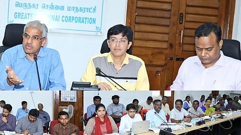 Commissioner Radhakrishnan reviews GCC development projects