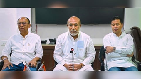 Shah held a series of meetings with Manipur Chief Minister N Biren Singh, representatives of Meitei and Kuki communities