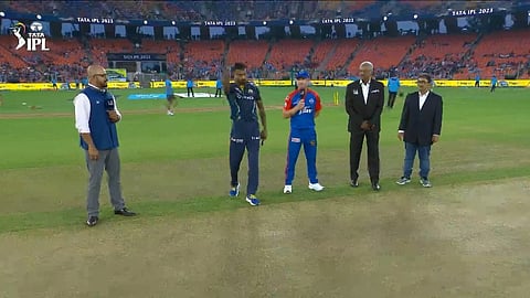 David Warner and Hardik Pandya