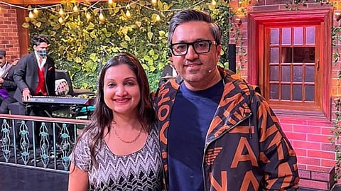 Ashneer Grover and his wife Madhuri Jain Grover