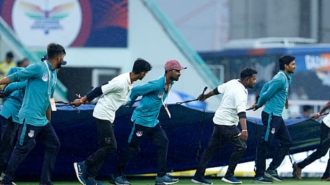 Match called off due to rain