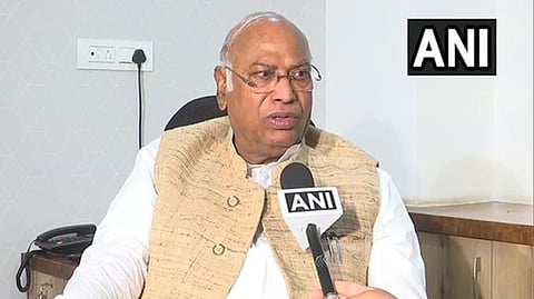 Congress president Mallikarjun Kharge