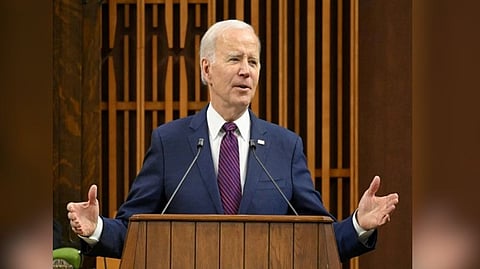 US President Joe Biden