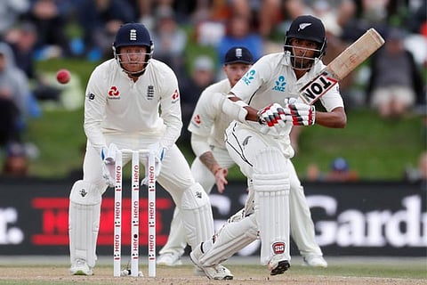 New Zealand's Jeet Raval in action