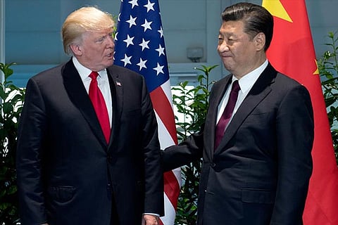 Donald Trump and Xi Jinping