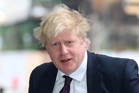 UK Foreign Secretary Boris Johnson